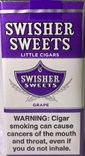 SWISHER SWEETS LITTLE CIGARS GRAPE 10/CTN 